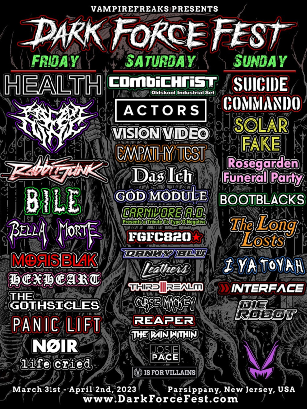 Dark Force Fest Announces Daily Lineup Adrenaline PR